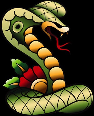 Змея иллюстрация