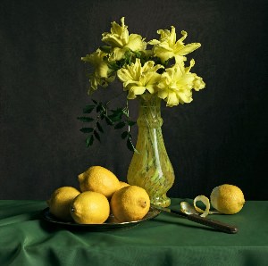 Лимон натюрморт
