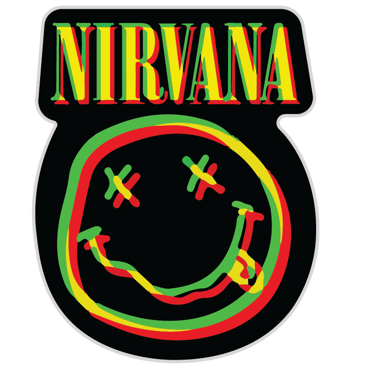 Этикетки группы. Nirvana логотип группы. Логотип рок группы Нирвана. Символ группы Нирвана. Группа Nirvana Смайл.