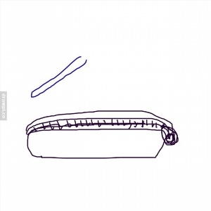 Как нарисовать пенал