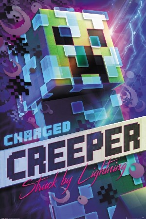 Minecraft постер
