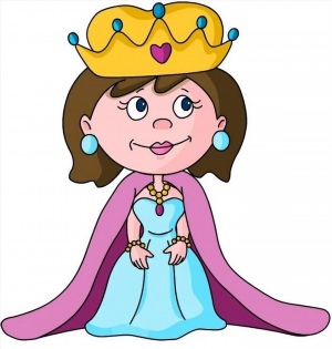 Детский рисунок королевы