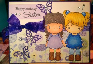 Рисунок сестре на день рождения от сестры