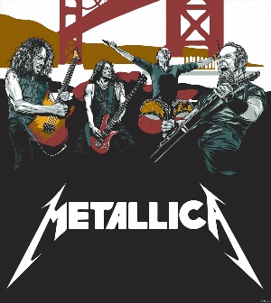 Metallica постер