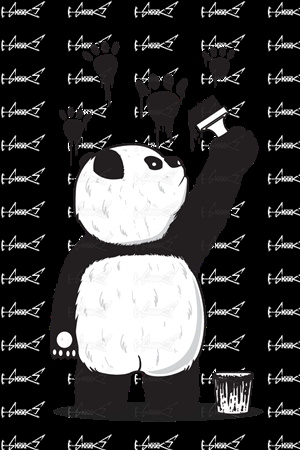 Прикольные рисунки панда