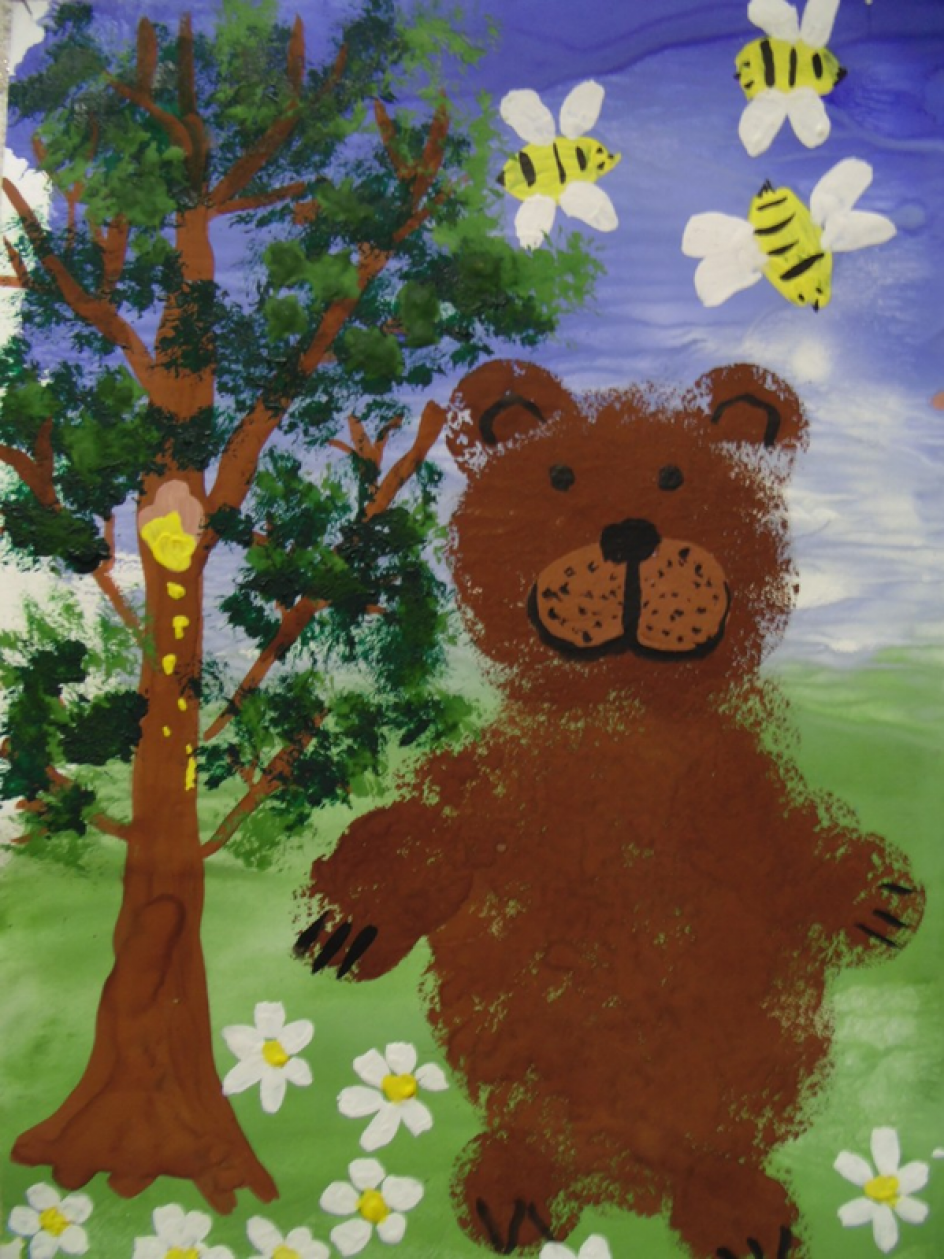 Медведь и пчелы старшая группа. Рисование медведя в старшей группе. Рисование медведя в средней группе. Рисование медведь в лесу старшая группа. Рисование в средней группе Медвежонок.