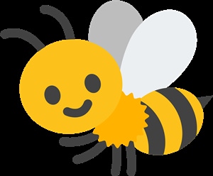 Стикеры пчелка