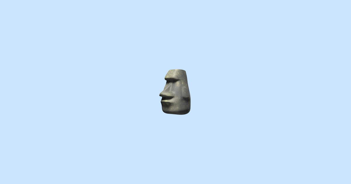 Смайлик камень лицо. Статуя Моаи эмодзи. Камень с острова Пасхи ЭМОДЖИ. Статуя с острова Пасхи эмодзи. Статуя острова Пасхи Смайл.