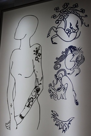 Рисунки ручкой на теле