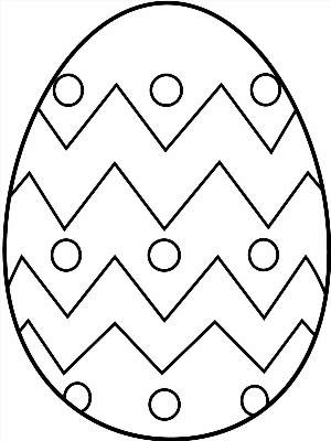 Рисунки раскраски пасхальное яйцо