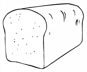 Рисунки раскраски хлеба