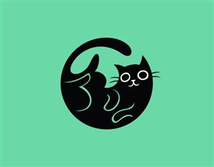 Кот логотип