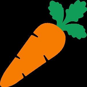 Морковь векторный рисунок
