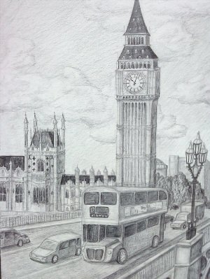 Как нарисовать лондон