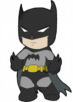 Бэтмен детский рисунок