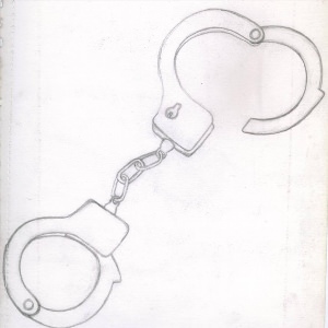 Как нарисовать наручники