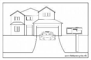 Как нарисовать гараж