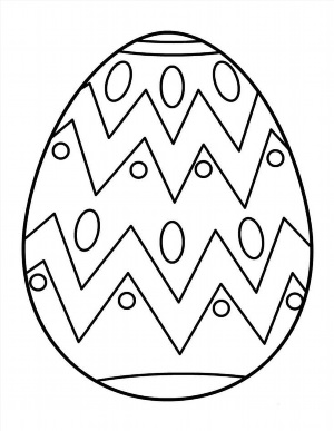 Рисунки карандашом пасхальное яйцо