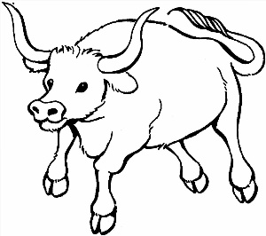 Детские рисунки быков