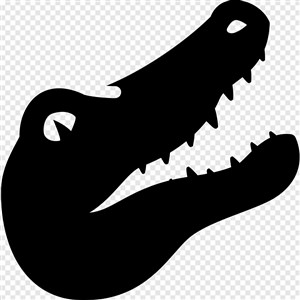 Крокодил векторный рисунок