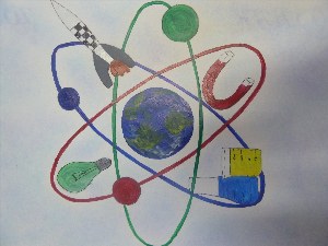 Рисунок на тему наука и технологии