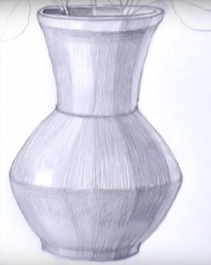 Простой рисунок вазы