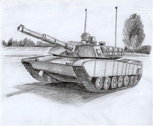 Красивые рисунки танков