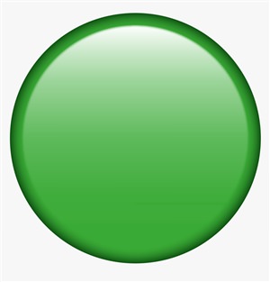Смайлики зеленые круг