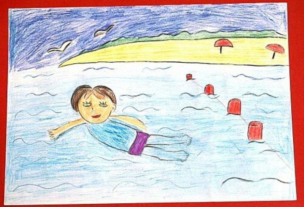 Нарисовать правила безопасности на воде. Рисунок на тему безопасность на воде. Рисунок на тему лето. Безопасность на воде рисунок. Детские рисунки на тему безопасность на воде.