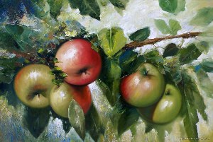 Яблоки в живописи