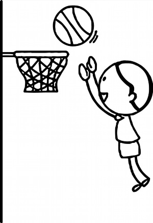 Баскетбол детские рисунки