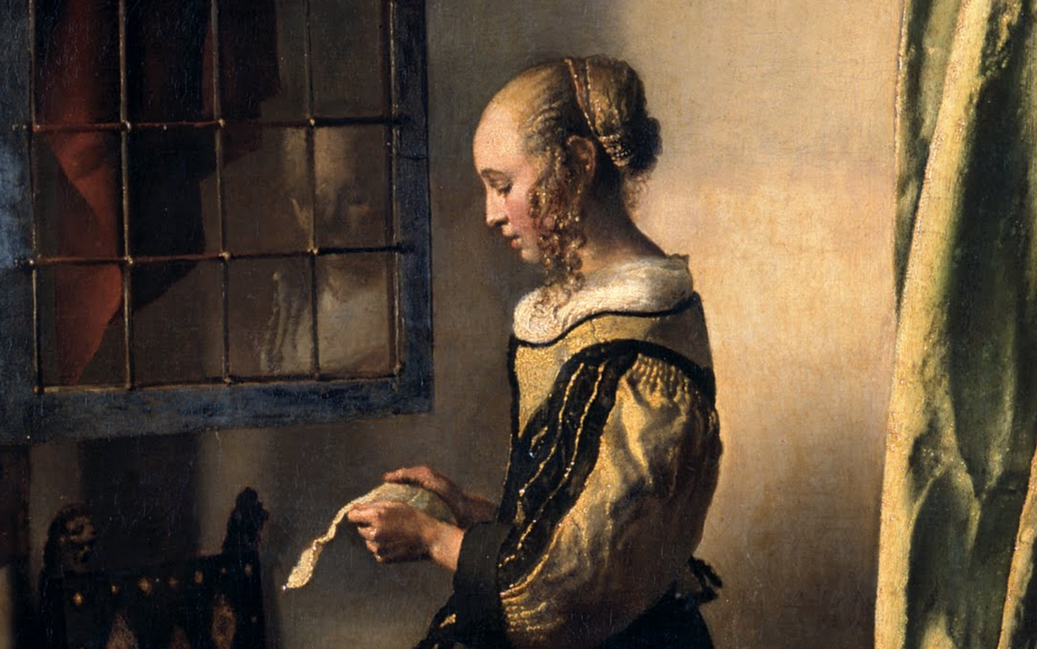 Девушка читающая письмо у открытого окна вермеер. Вермеер Дельфтский.
