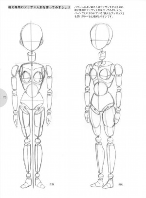 Анатомия рисунок аниме