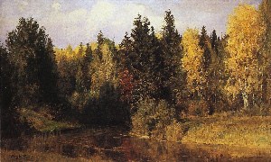 Картины русских художников осень