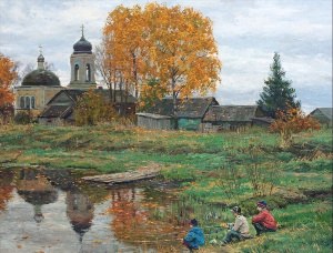 Осень русских художников в живописи