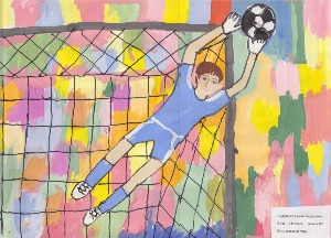 Футбол детский рисунок