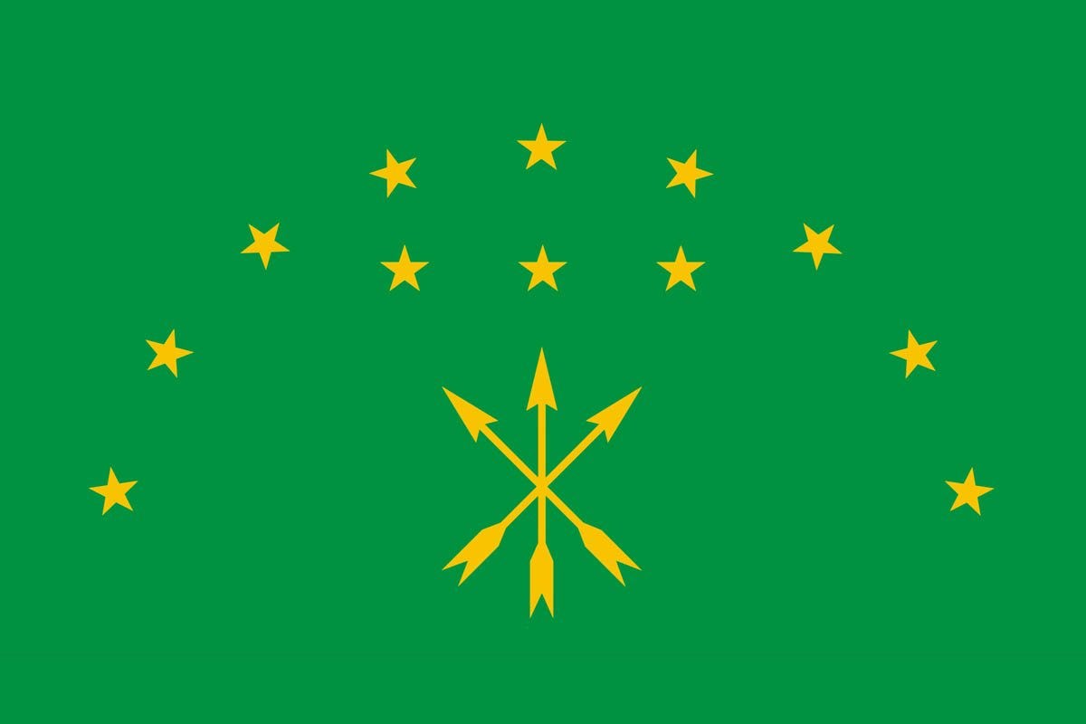 Черкесск флаг. Флаг Адыгеи. Флаг Адыгеи картинки. Флаг Адыгеи с племенами. Флаг Адыгеи вектор.