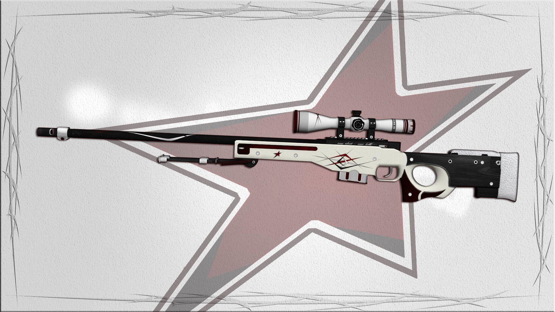 снайперская винтовка awp чертеж фото 80