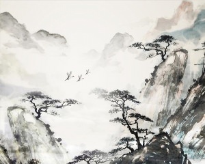 Китайская живопись тушью