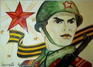 Рисунок на день защитника отечества