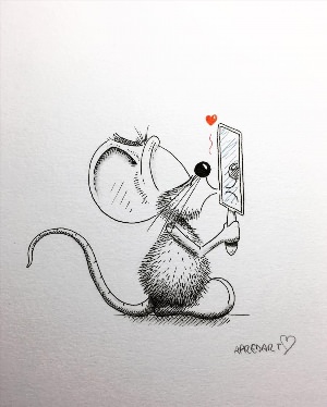 Прикольные рисунки мышей