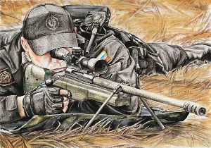 Солдаты красивые рисунки