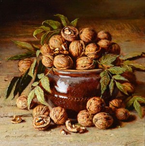 Орехи в живописи