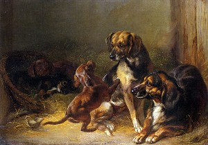 Собаки в живописи