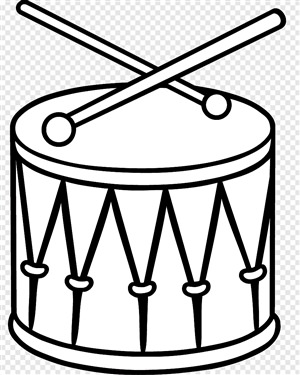 Рисунок детский барабан