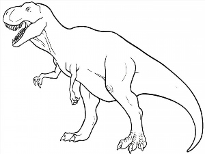 Рисунки раскраски динозавр