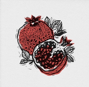 Арт фрукты рисунок