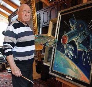 Картины космонавта леонова