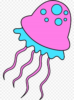 Медуза детский рисунок