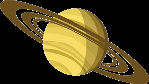 Юпитер векторный рисунок